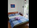Appartamenti Katy - 150m from the clear sea: A1(2+2) Seget Vranjica - Riviera Trogir  - Appartamento - A1(2+2): la camera da letto