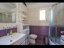 Casa vacanza Ante - 6m from the sea H(8+1) Seget Vranjica - Riviera Trogir  - Croazia - H(8+1): il bagno con la toilette