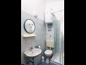 Appartamenti VV A1(2+1), A2(5), A3(7) Seget Vranjica - Riviera Trogir  - Appartamento - A1(2+1): il bagno con la toilette