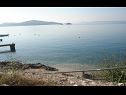 Appartamenti Ante - 80 m from sea: A1(4), A2(2+1) Seget Vranjica - Riviera Trogir  - la spiaggia