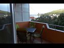 Appartamenti Ante - 80 m from sea: A1(4), A2(2+1) Seget Vranjica - Riviera Trogir  - Appartamento - A1(4): la terrazza