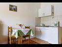 Appartamenti VV A1(2+1), A2(5), A3(7) Seget Vranjica - Riviera Trogir  - Appartamento - A1(2+1): la cucina con la sala da pranzo