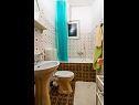 Appartamenti VV A1(2+1), A2(5), A3(7) Seget Vranjica - Riviera Trogir  - Appartamento - A3(7): il bagno con la toilette