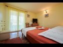 Casa vacanza Villa Linda - big terraces: H(5+2) Seget Vranjica - Riviera Trogir  - Croazia - H(5+2): la camera da letto