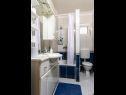 Appartamenti Stipe - 25m from the sea: A1(4+1) Sevid - Riviera Trogir  - Appartamento - A1(4+1): il bagno con la toilette