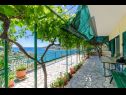 Appartamenti Bosiljka - by the sea: A1(5), A2(5), SA3(2) Sevid - Riviera Trogir  - la terrazza