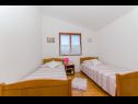Appartamenti Bosiljka - by the sea: A1(5), A2(5), SA3(2) Sevid - Riviera Trogir  - Appartamento - A2(5): la camera da letto