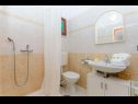 Appartamenti Bosiljka - by the sea: A1(5), A2(5), SA3(2) Sevid - Riviera Trogir  - Studio appartamento - SA3(2): il bagno con la toilette