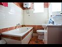Appartamenti Sanda - 10 M from the beach : A1(6+1), A2(6+1) Trogir - Riviera Trogir  - Appartamento - A1(6+1): il bagno con la toilette