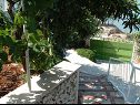 Appartamenti Sanda - 10 M from the beach : A1(6+1), A2(6+1) Trogir - Riviera Trogir  - il cortile (casa e dintorni)