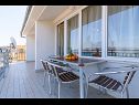 Appartamenti Petar - great location close to the sea: A1 Donji (4+2), A2 Gornji (4+2) Trogir - Riviera Trogir  - Appartamento - A2 Gornji (4+2): il balcone