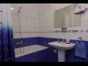 Appartamenti Pery - 2 bedroom sea view apartment: A1(4+1) Trogir - Riviera Trogir  - Appartamento - A1(4+1): il bagno con la toilette