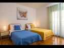 Appartamenti Maša - modern sea view apartment: A1(4+1) Trogir - Riviera Trogir  - Appartamento - A1(4+1): la camera da letto