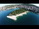 Appartamenti Davorka - 50m from the sea A1(2+2), A2(2+2) Trogir - Riviera Trogir  - la spiaggia