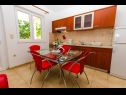 Appartamenti Iva - 150m from the beach: A1(4), A3(3), SA2(2) Trogir - Riviera Trogir  - Appartamento - A1(4): la cucina con la sala da pranzo