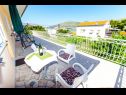 Appartamenti Iva - 150m from the beach: A1(4), A3(3), SA2(2) Trogir - Riviera Trogir  - Studio appartamento - SA2(2): il balcone