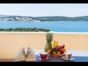 Appartamenti Tom - panoramic sea view: A1(6) Trogir - Riviera Trogir  - la terrazza