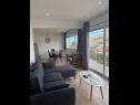 Appartamenti Tomi - with beautiful view: A1(4+1) Trogir - Riviera Trogir  - Appartamento - A1(4+1): il soggiorno