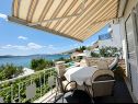 Appartamenti Mihaela - sea view : A1(5+1), A2(4), SA3(2) Trogir - Riviera Trogir  - Appartamento - A2(4): la terrazza