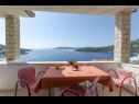 Appartamenti Ante - perfect sea view: A1(2+2), A2(2+2) Vinisce - Riviera Trogir  - Appartamento - A1(2+2): la terrazza