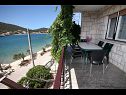 Appartamenti Mar - 10m from the sea: A1(5+1), A2(6) Vinisce - Riviera Trogir  - Appartamento - A2(6): la terrazza
