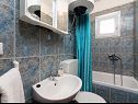 Appartamenti Miranda - quiet & next to the sea: A1(2+2), A2(2+2), A3(2+1), A4(2+1) Vinisce - Riviera Trogir  - Appartamento - A4(2+1): il bagno con la toilette