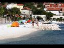 Appartamenti Marin - comfortable apartment near sea: A1(5+2) Vinisce - Riviera Trogir  - la spiaggia