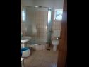 Appartamenti Slaven - 50 m from beach: A1(4+2), A2(2+1), A3(4+1) Vinisce - Riviera Trogir  - Appartamento - A3(4+1): il bagno con la toilette