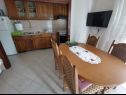 Appartamenti Srđan - 10 m from the beach : A1(4), A2(2+1), A3(4+1) Vinisce - Riviera Trogir  - Appartamento - A2(2+1): la cucina con la sala da pranzo