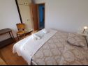 Appartamenti Srđan - 10 m from the beach : A1(4), A2(2+1), A3(4+1) Vinisce - Riviera Trogir  - Appartamento - A3(4+1): la camera da letto