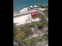 Appartamenti Ivan  - 15 m from beach: A1(7), SA2(2), A3(2+1) Vinisce - Riviera Trogir  - il parcheggio