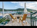 Casa vacanza Dinko - 20 m from sea: H(4+1) Vinisce - Riviera Trogir  - Croazia - la terrazza