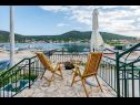 Casa vacanza Dinko - 20 m from sea: H(4+1) Vinisce - Riviera Trogir  - Croazia - H(4+1): la terrazza