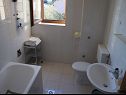 Appartamenti MiMa - 150 m from the beach: A1(2+2), A3(5), A2(2+2) Susica - Isola di Ugljan  - Appartamento - A1(2+2): il bagno con la toilette