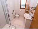 Appartamenti MiMa - 150 m from the beach: A1(2+2), A3(5), A2(2+2) Susica - Isola di Ugljan  - Appartamento - A3(5): il bagno con la toilette