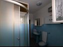 Appartamenti Mili- 50 m from beach and economical A1(6) Sutomiscica - Isola di Ugljan  - Appartamento - A1(6): il bagno con la toilette