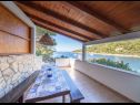 Casa vacanza Vinkli - amazing sea view H(8) Baia Stoncica (Vis) - Isola di Vis  - Croazia - H(8): la terrazza