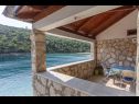 Casa vacanza Linker -  wonderful place next to te sea H(7) Baia Stoncica (Vis) - Isola di Vis  - Croazia - la terrazza