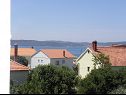 Appartamenti Zvone - 100 m from sea: A1(4+1), A2(4+1) Bibinje - Riviera Zadar  - Appartamento - A1(4+1): lo sguardo sul mare