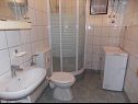 Casa vacanza Bugi - free parking H(8+2) Bibinje - Riviera Zadar  - Croazia - H(8+2): il bagno con la toilette
