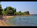 Appartamenti Julija - big terrace and grill A1 Asy(4) Bibinje - Riviera Zadar  - la spiaggia