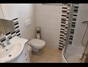 Appartamenti Ivan C A1(4+1), A2(4+1), A4(4+1), A3(4+1) Bibinje - Riviera Zadar  - Appartamento - A2(4+1): il bagno con la toilette