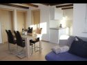 Appartamenti Ivan C A1(4+1), A2(4+1), A4(4+1), A3(4+1) Bibinje - Riviera Zadar  - Appartamento - A4(4+1): la cucina con la sala da pranzo