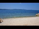 Appartamenti Sor - on the beach: SA1(2+1), A1(4+1), A2(2+2), A3(2+2) Bibinje - Riviera Zadar  - la spiaggia
