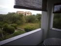 Appartamenti Fuzu - 50 m from sea: A2(2+1), SA3(2) Bibinje - Riviera Zadar  - Studio appartamento - SA3(2): la terrazza