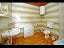 Appartamenti More - 600 m from beach: A2(2+3), SA3(2+1), SA4(2+2) Bibinje - Riviera Zadar  - Studio appartamento - SA3(2+1): il bagno con la toilette