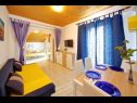 Appartamenti More - 600 m from beach: A2(2+3), SA3(2+1), SA4(2+2) Bibinje - Riviera Zadar  - Studio appartamento - SA4(2+2): il soggiorno