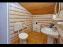 Appartamenti More - 600 m from beach: A2(2+3), SA3(2+1), SA4(2+2) Bibinje - Riviera Zadar  - Studio appartamento - SA4(2+2): il bagno con la toilette