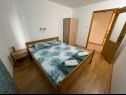  Jenny - 300m to the beach: A1(6), SA2(2), SA3(2), A4(4+2) Gornji Karin - Riviera Zadar  - Appartamento - A4(4+2): la camera da letto
