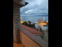 Appartamenti Visnja - 10 meters to the sandy beach A1 jednosobni (2+2), A2 dvosobni (4+2) Nin - Riviera Zadar  - Appartamento - A2 dvosobni (4+2): il balcone